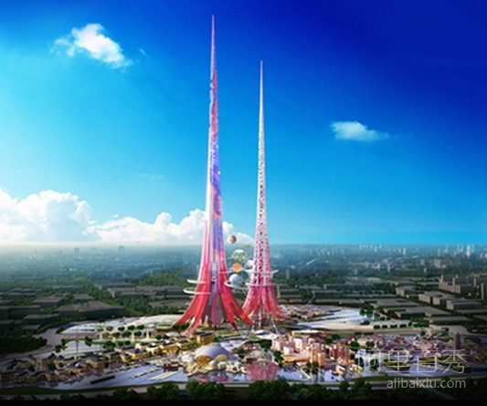 中国武汉将建世界最高建筑 — 凤凰塔--置顶表情